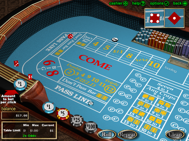 Craps at Betsafe Casino